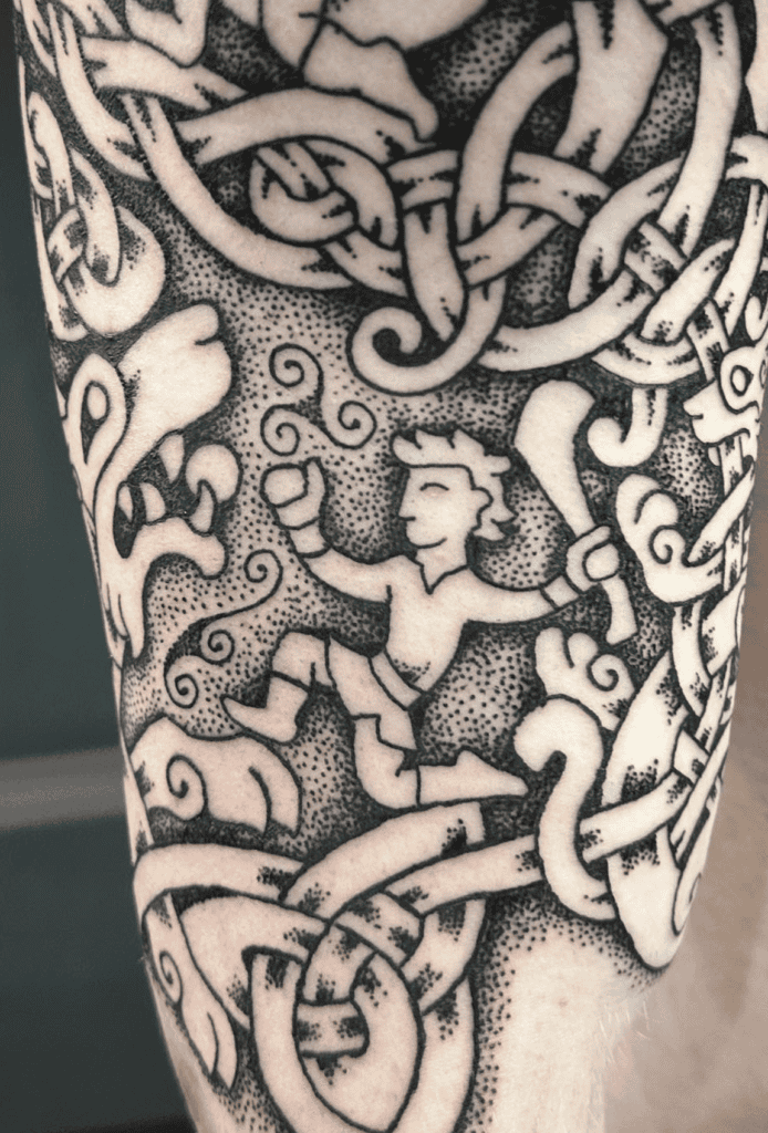 Cú Chulainn Setanta Celtic Mythology Tattoo