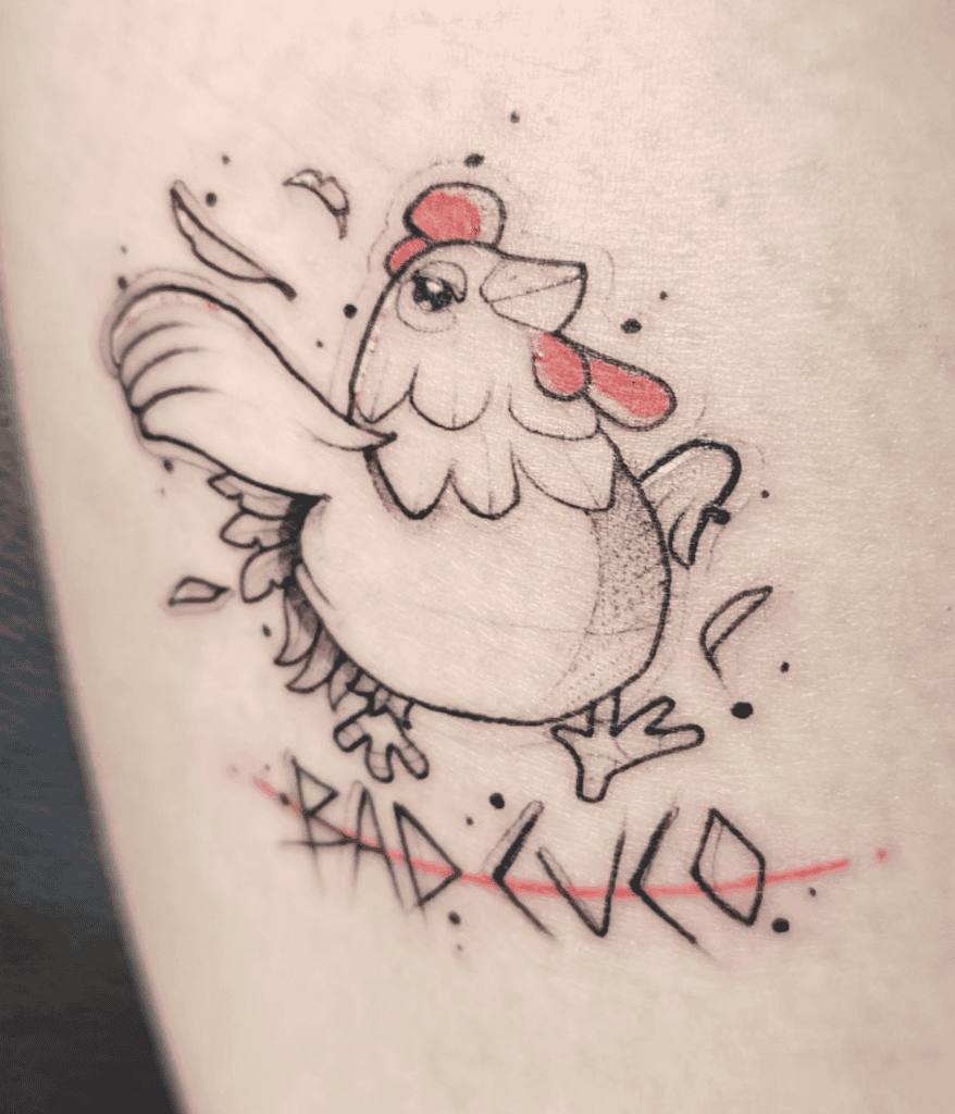 Cucco Legend of Zelda Tattoo