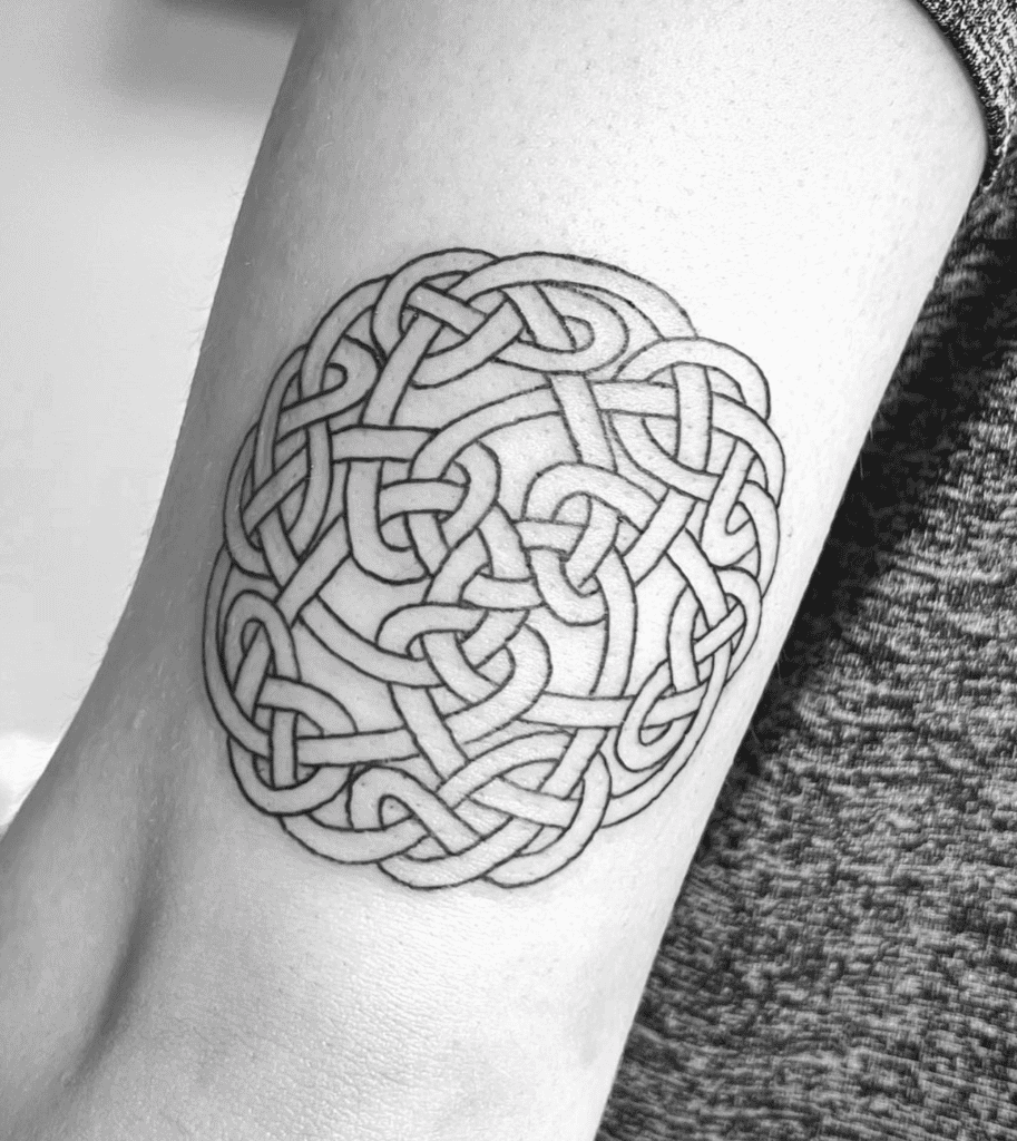 Dara Knot Alt Celtic Mythology Tattoo