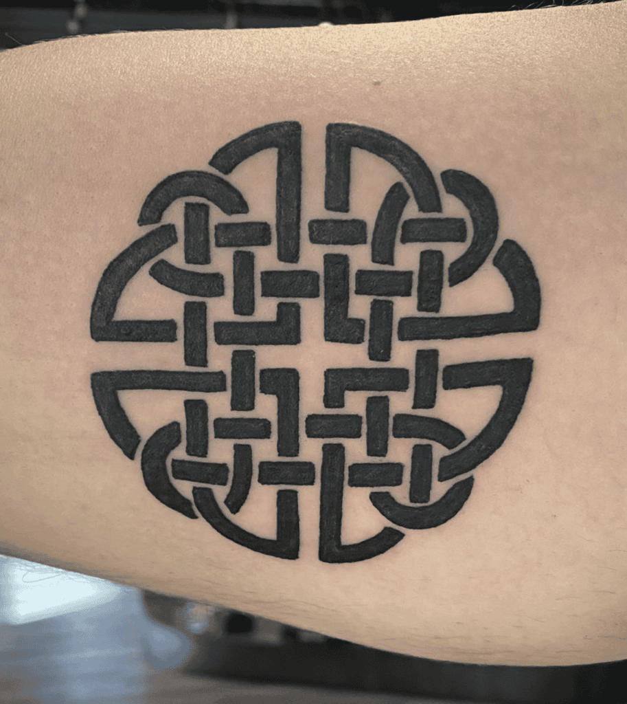 Dara Knot Celtic Mythology Tattoo