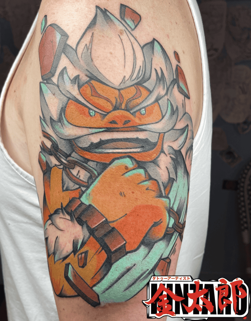 Daruk Fist Legend of Zelda Tattoo