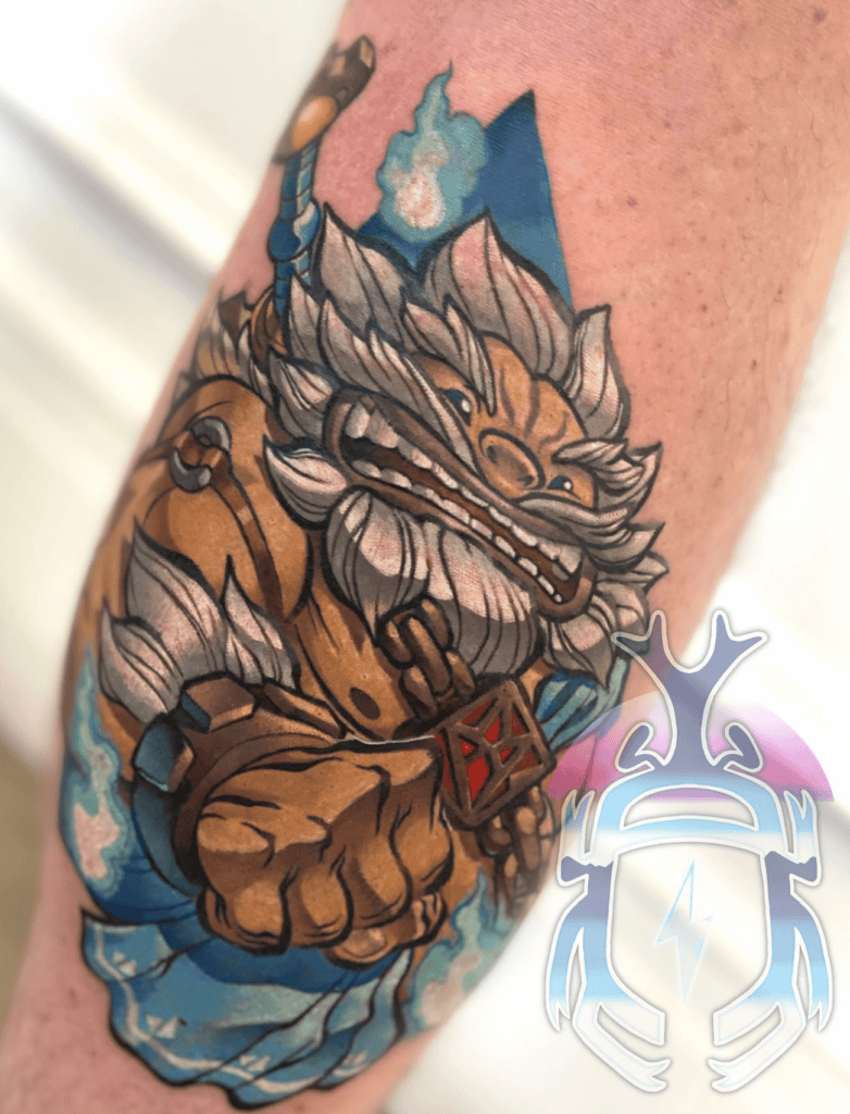 Daruk Legend of Zelda Tattoo