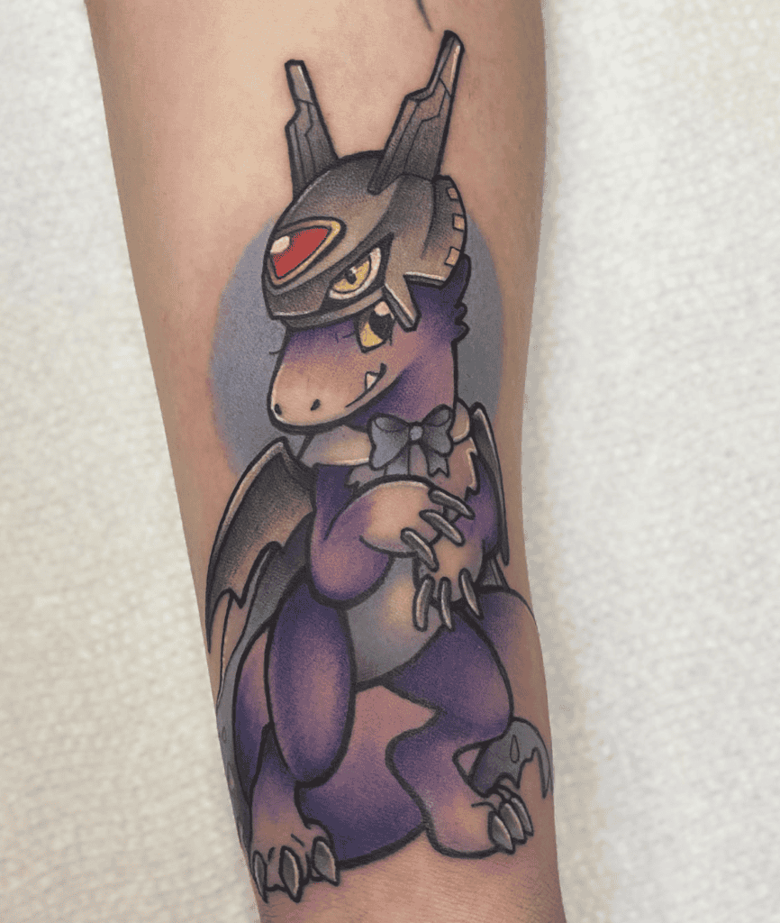 Digimon Dorumon Dragon Tattoo