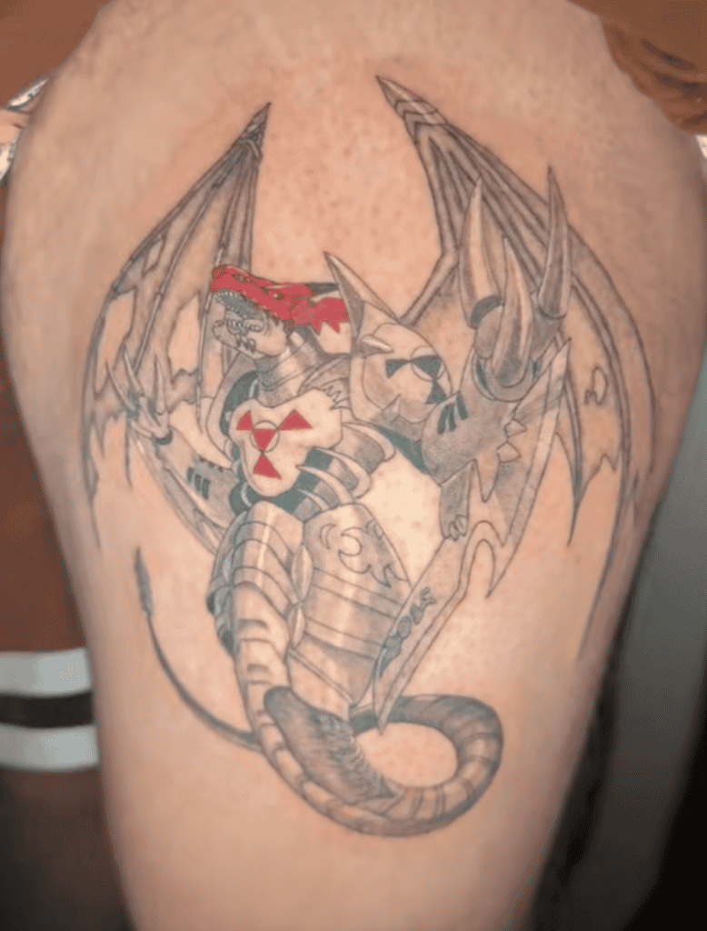 Digimon Dragon Tattoo