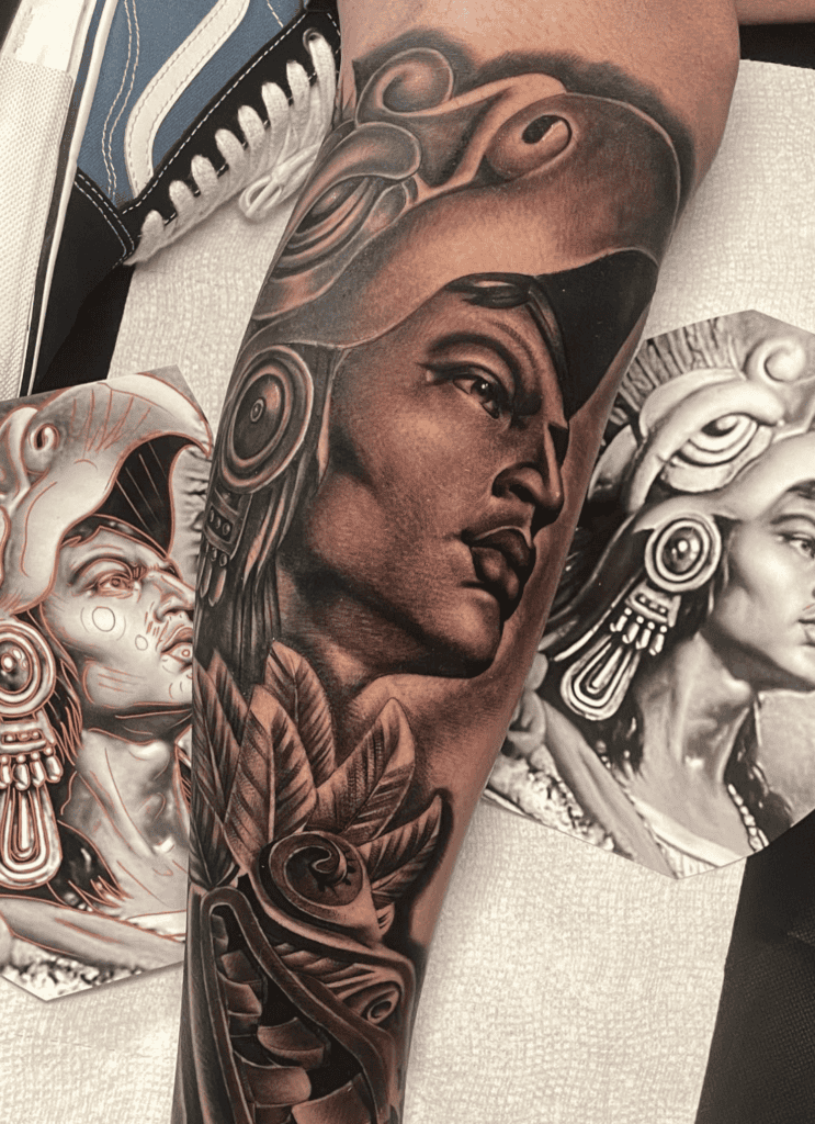 Eagle Warriors Aztec Mythology Tattoo