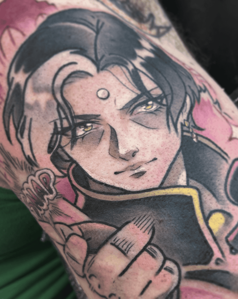 Emet-Selch Click Final Fantasy Tattoo