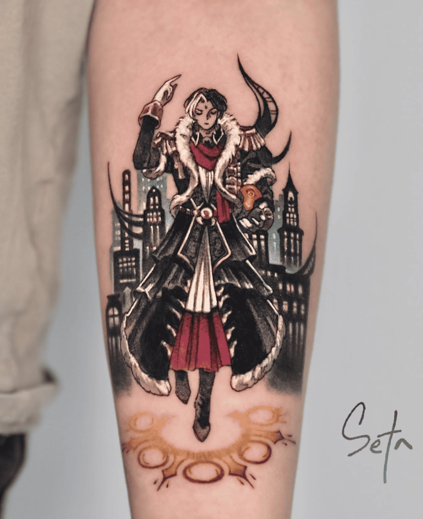 Emet-Selch Final Fantasy Tattoo