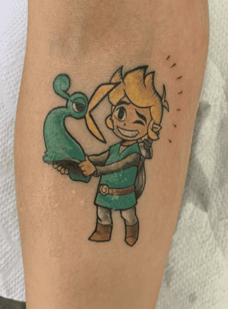 Ezlo Angry Legend of Zelda Tattoo
