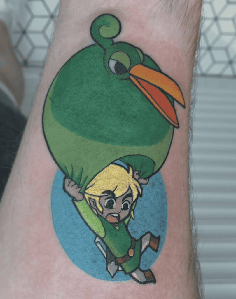 Ezlo Float Legend of Zelda Tattoo