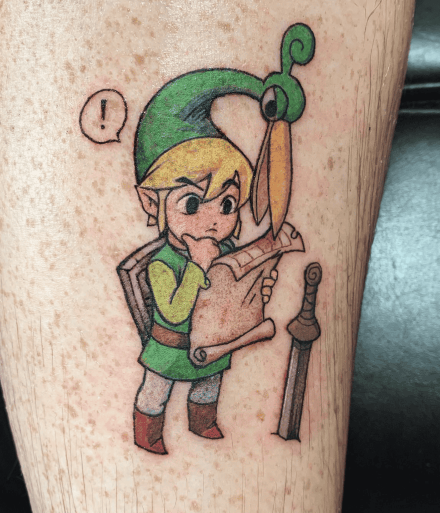 Ezlo Legend of Zelda Tattoo