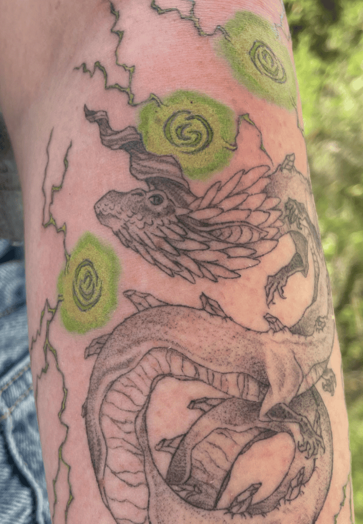Farosh Lightning Legend of Zelda Tattoo