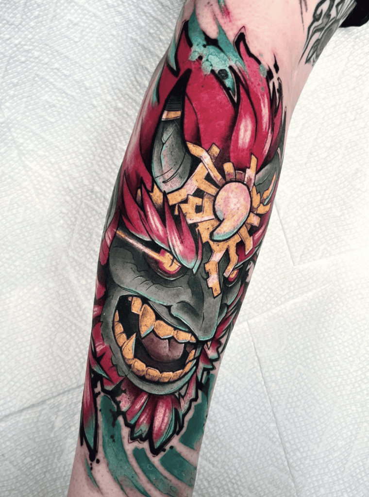 Ganondorf:Ganon King Legend of Zelda Tattoo