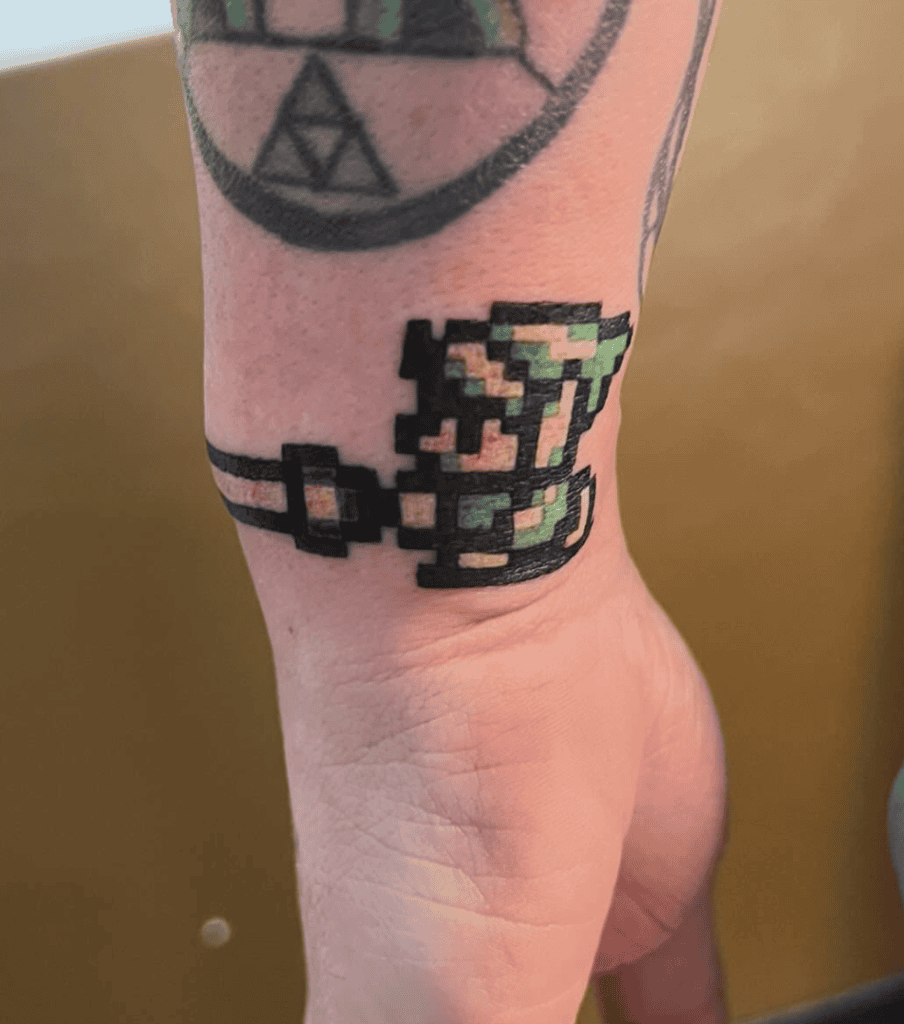 Hero of Hyrule Sword Legend of Zelda Tattoo