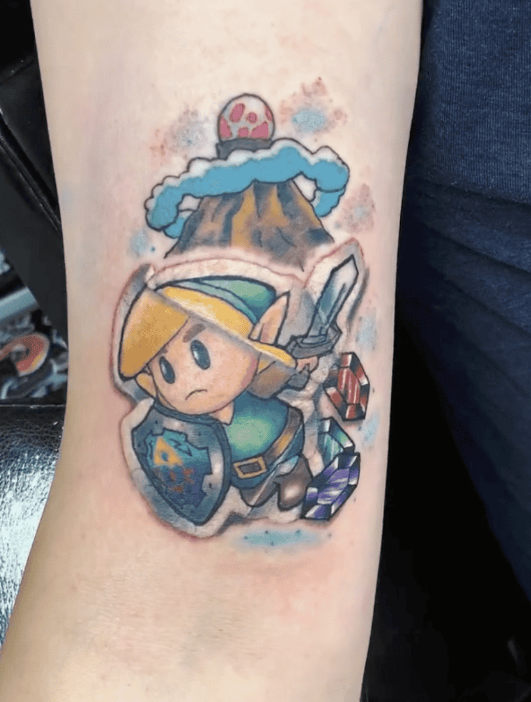 Hero of Legend Chibi Legend of Zelda Tattoo