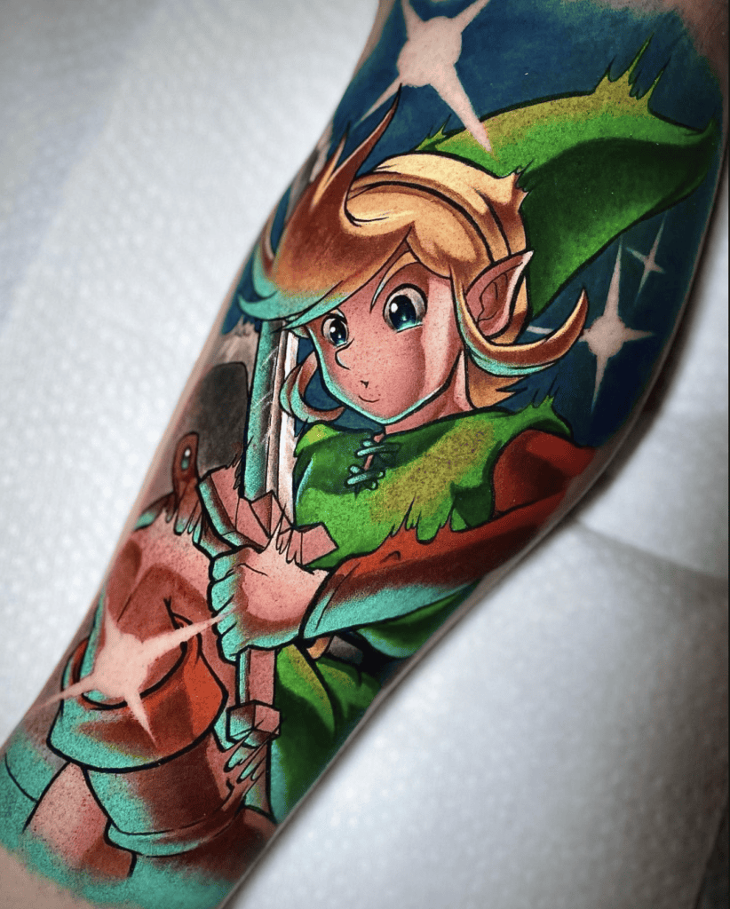 Hero of Legend Legend of Zelda Tattoo