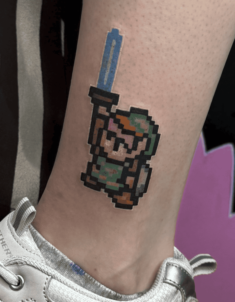 Hero of Legend Sword Legend of Zelda Tattoo