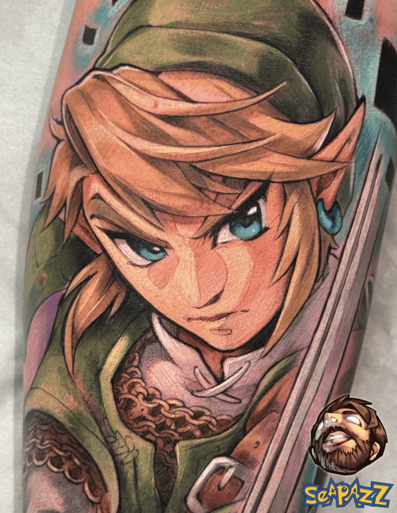 Hero of Twilight Legend of Zelda Tattoo
