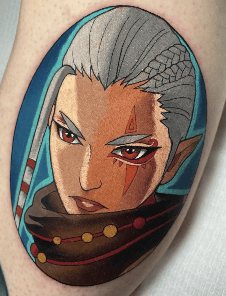Impa Legend of Zelda Tattoo
