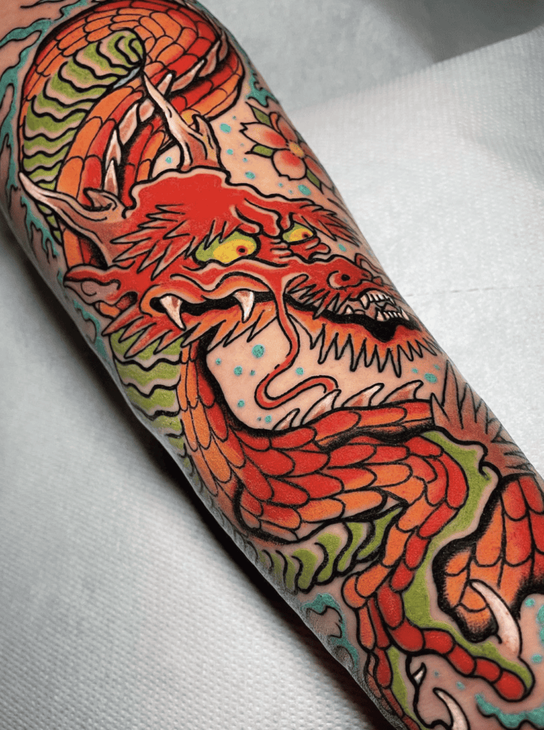 Irezumi Dragon Tattoo