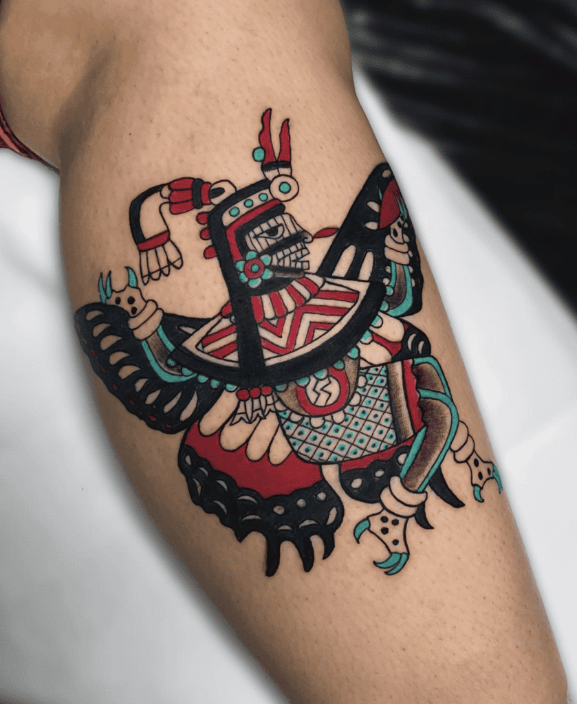 Itzpapalotl Aztec Mythology Tattoo