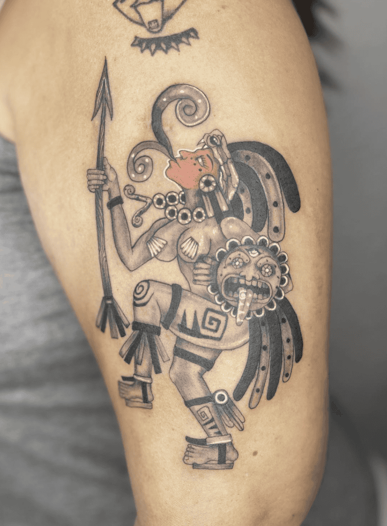 Ix Chel Dance Mayan Mythology Tattoo