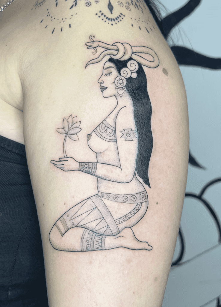 Ix Chel Mayan Mythology Tattoo