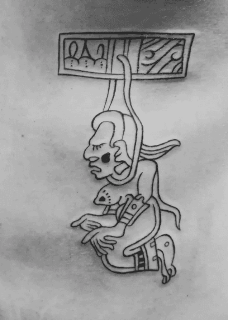 Ixtab Goddess Mayan Mythology Tattoo