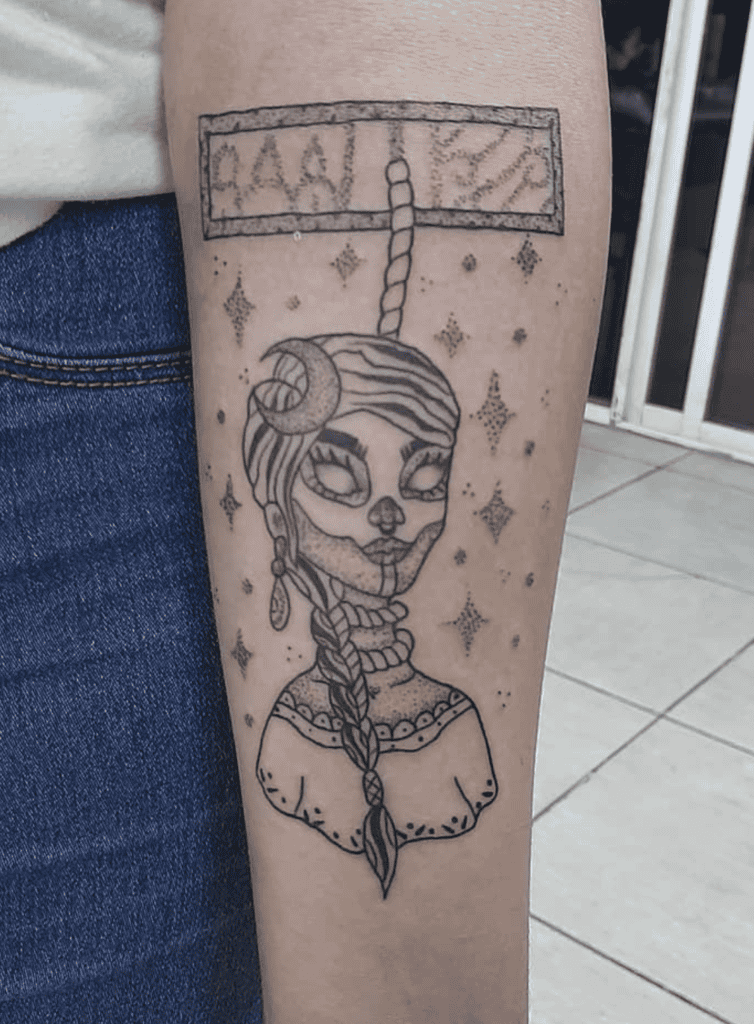Ixtab Mayan Mythology Tattoo