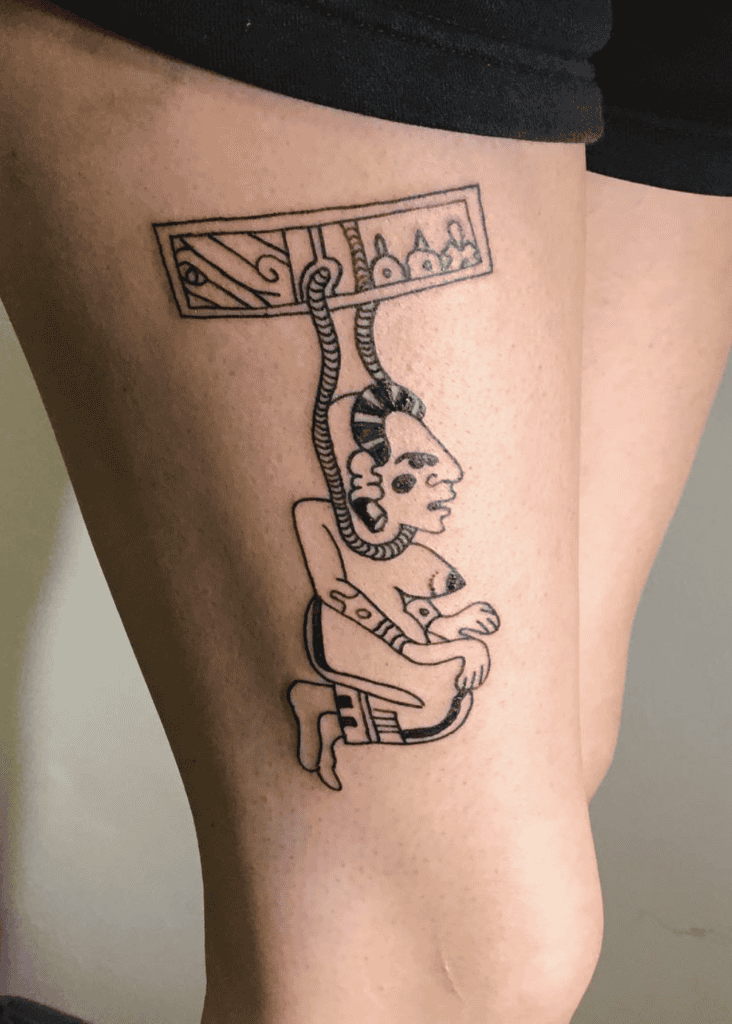 Ixtab Noose Mayan Mythology Tattoo