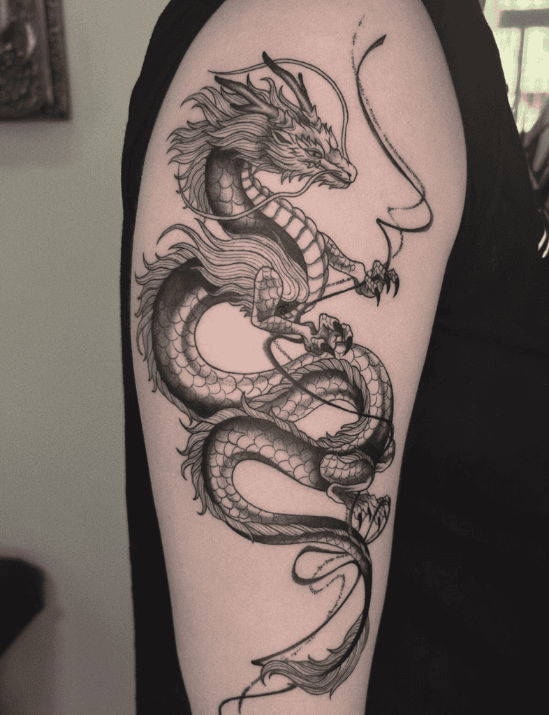 Japanese Dragon Tattoo