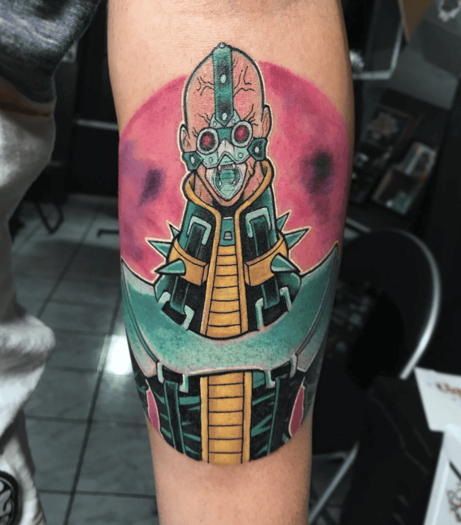 Jinzo Classic Yu-Gi-Oh! Tattoo