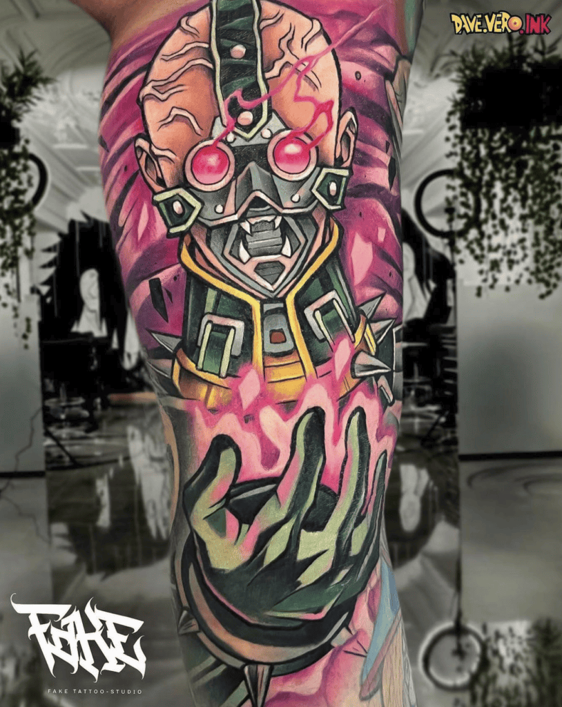 Jinzo Power Yu-Gi-Oh! Tattoo