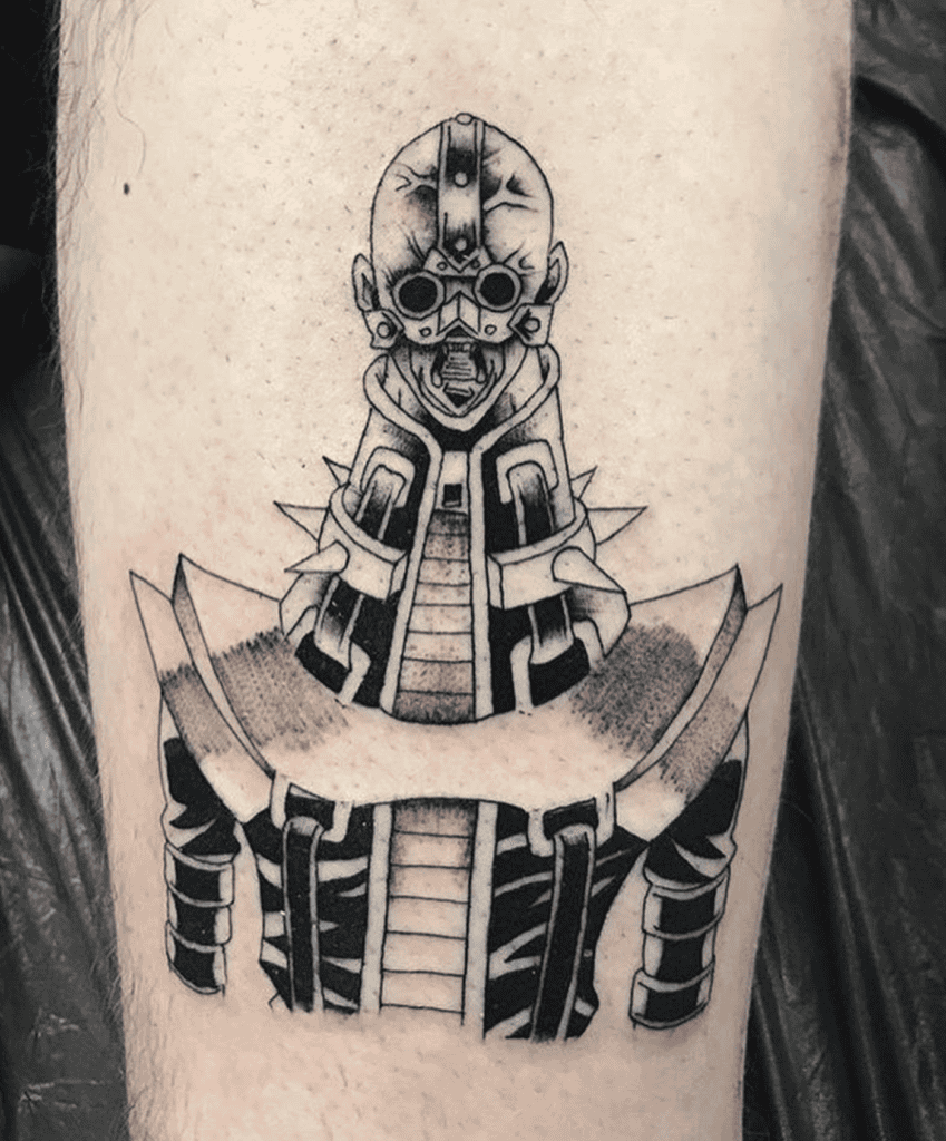 Jinzo Yu-Gi-Oh! Tattoo