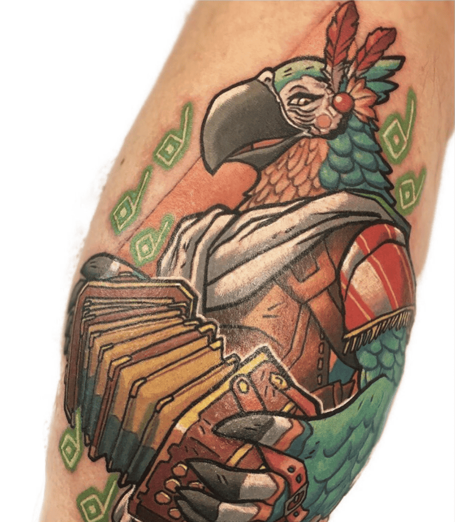 Kass AccorKass Accordion Legend of Zelda Tattoodion Legend of Zelda Tattoo