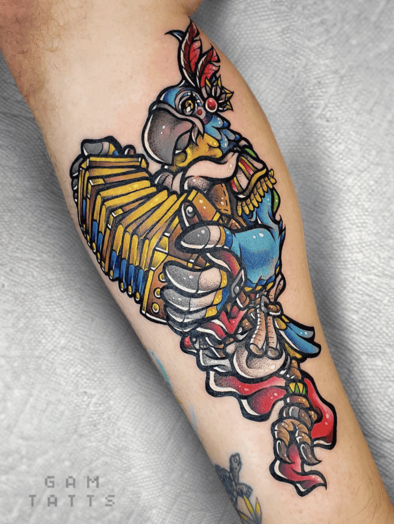 Kass Music Legend of Zelda Tattoo