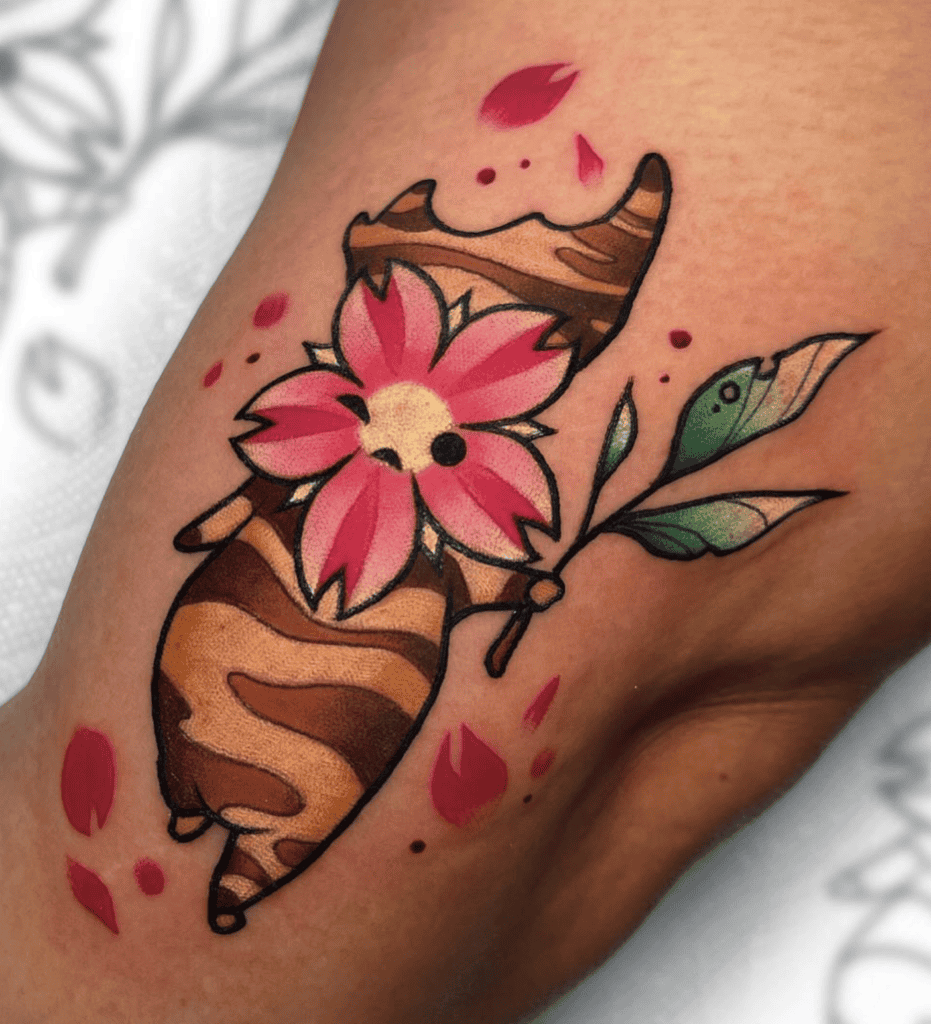 Koroks Leaf Legend of Zelda Tattoo
