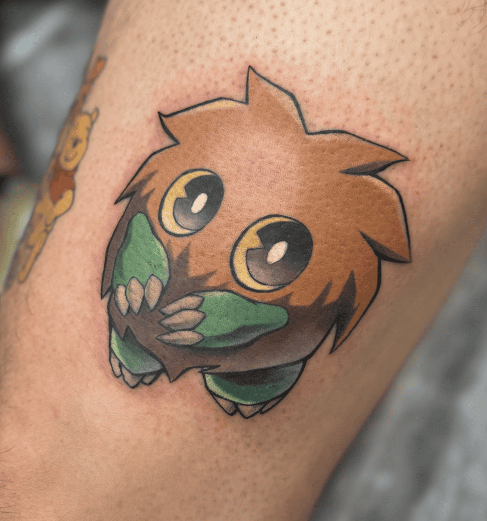 Kuriboh Cute Yu-Gi-Oh! Tattoo
