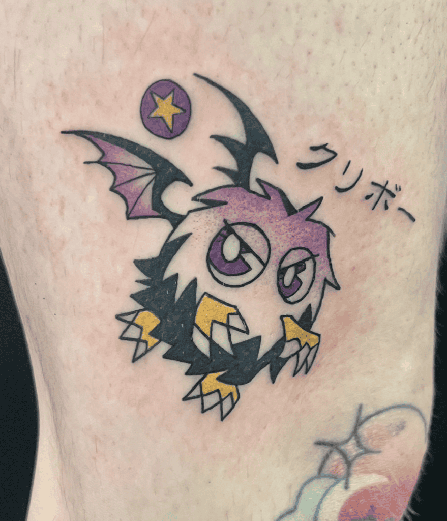 Kuriboh Dark Yu-Gi-Oh! Tattoo