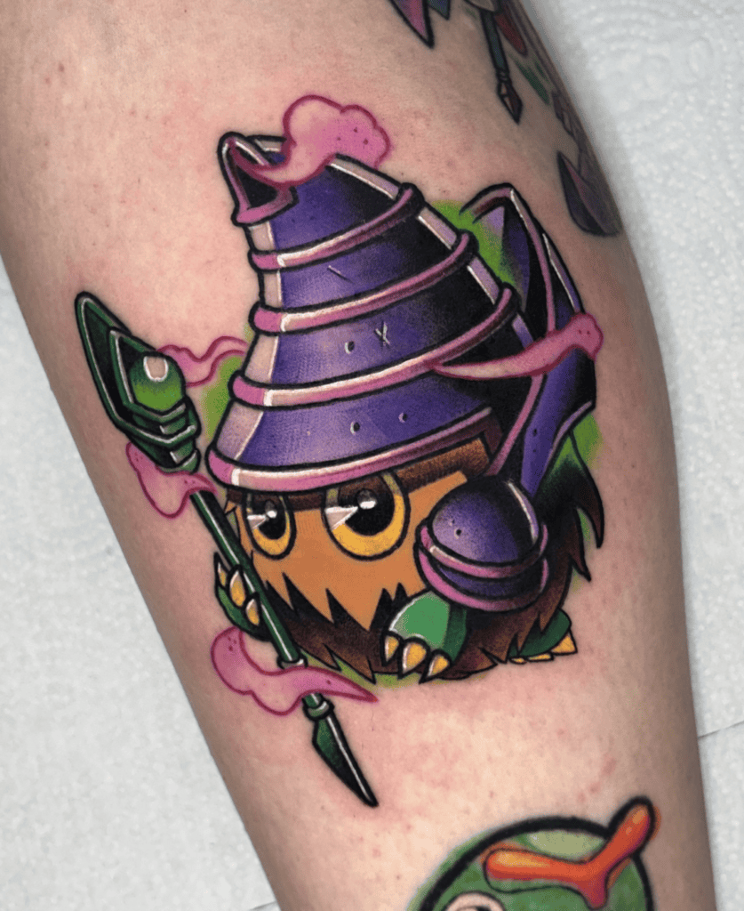 Kuriboh Magician Yu-Gi-Oh! Tattoo