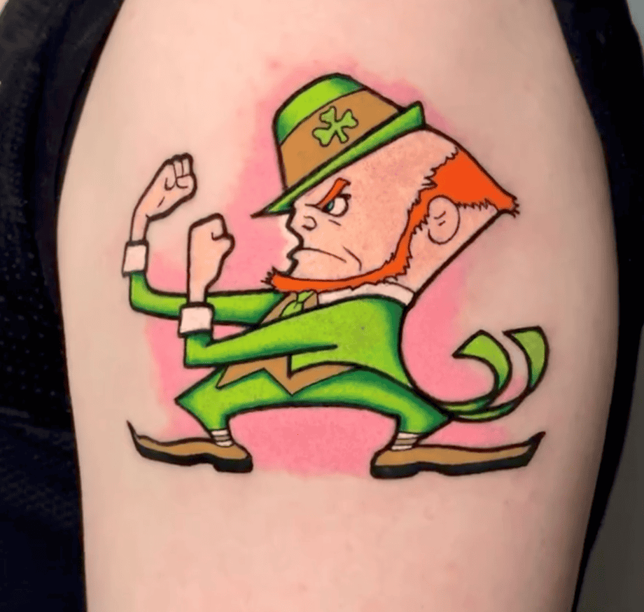 Leprechaun Celtic Mythology Tattoo