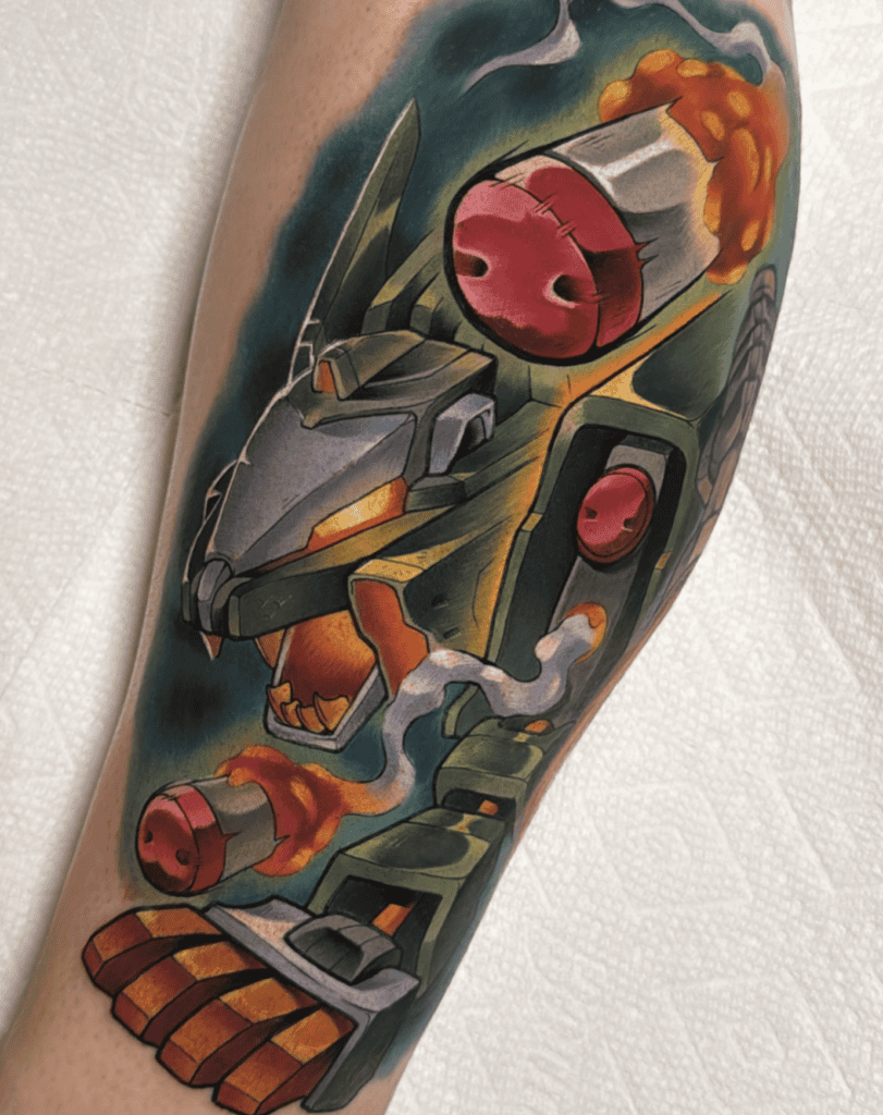 Liger Zero Panzer Tiger Tattoo