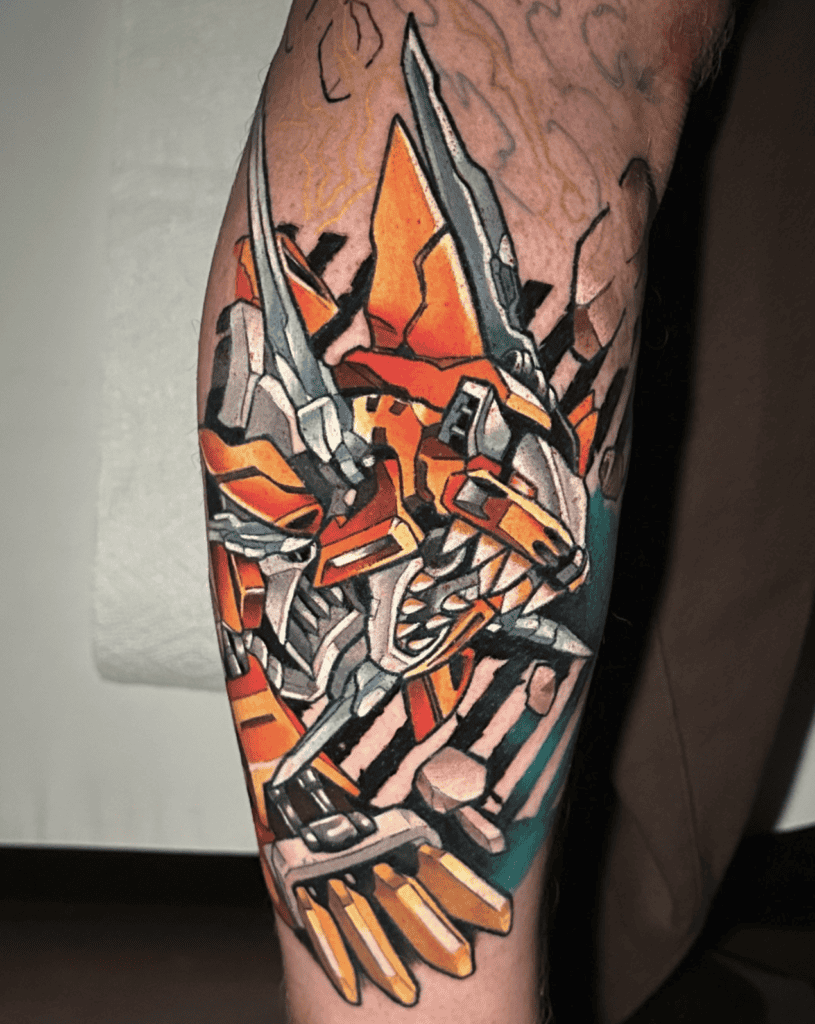 Liger Zero Schneider Tiger Tattoo