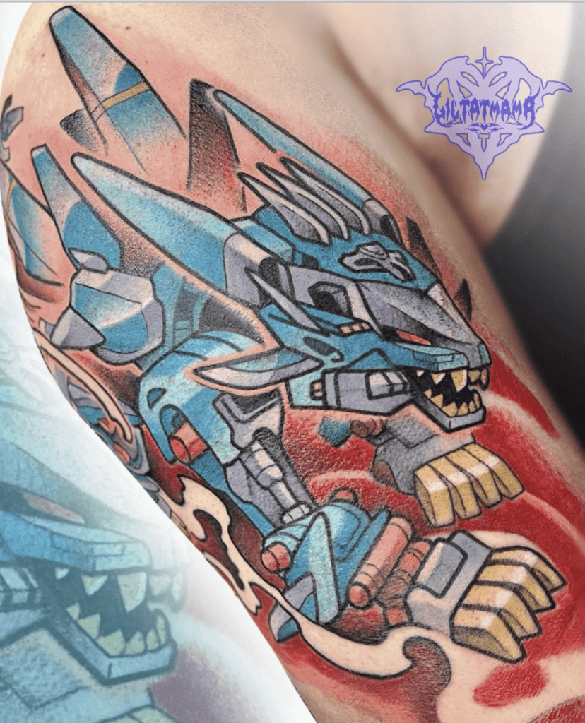 Liger Zero alt Tiger Tattoo