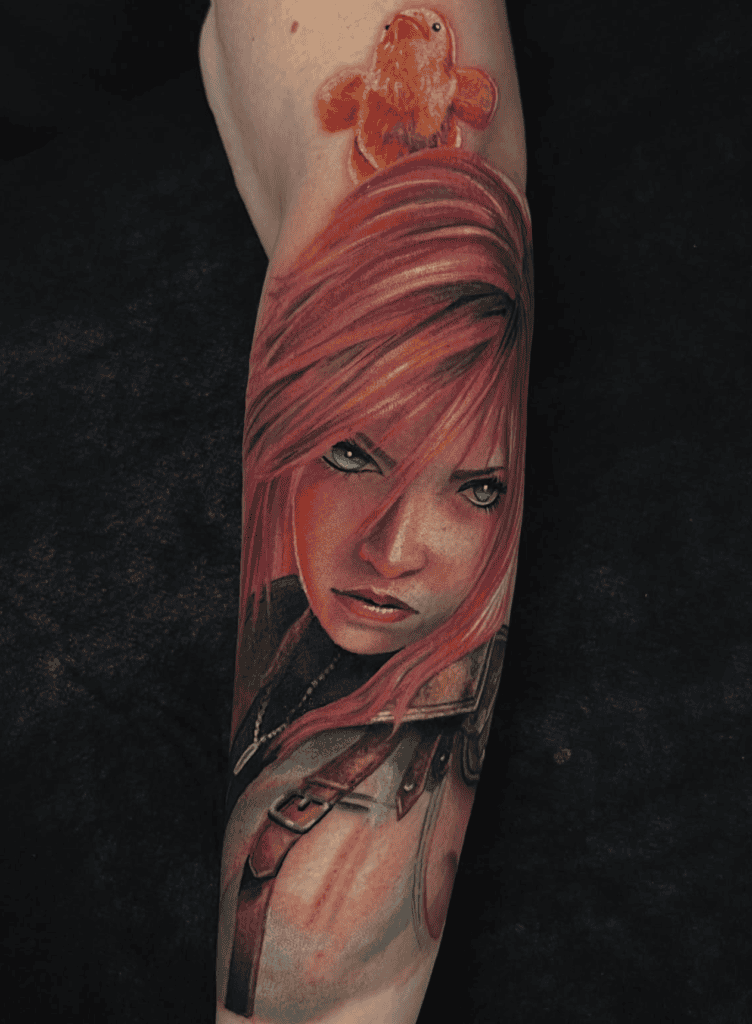 Lightning Final Fantasy Tattoo