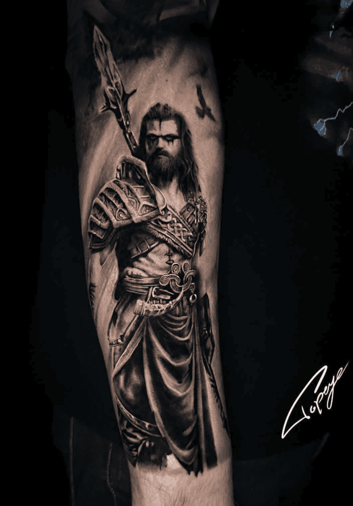 Lugh Celtic Mythology Tattoo