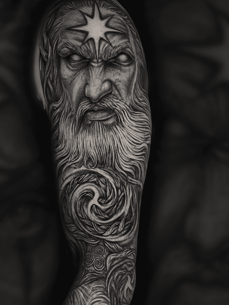 Lugh God Celtic Mythology Tattoo