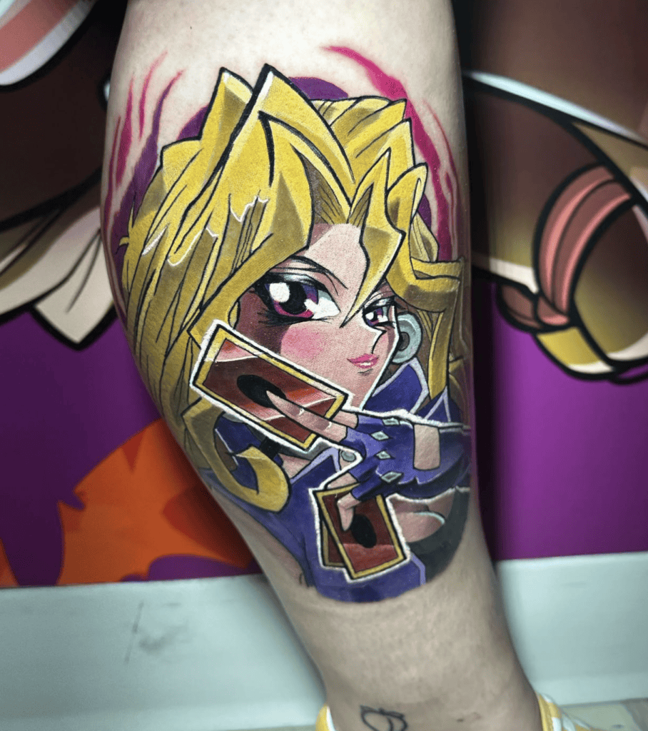 Mai Valentine Yu-Gi-Oh! Tattoo