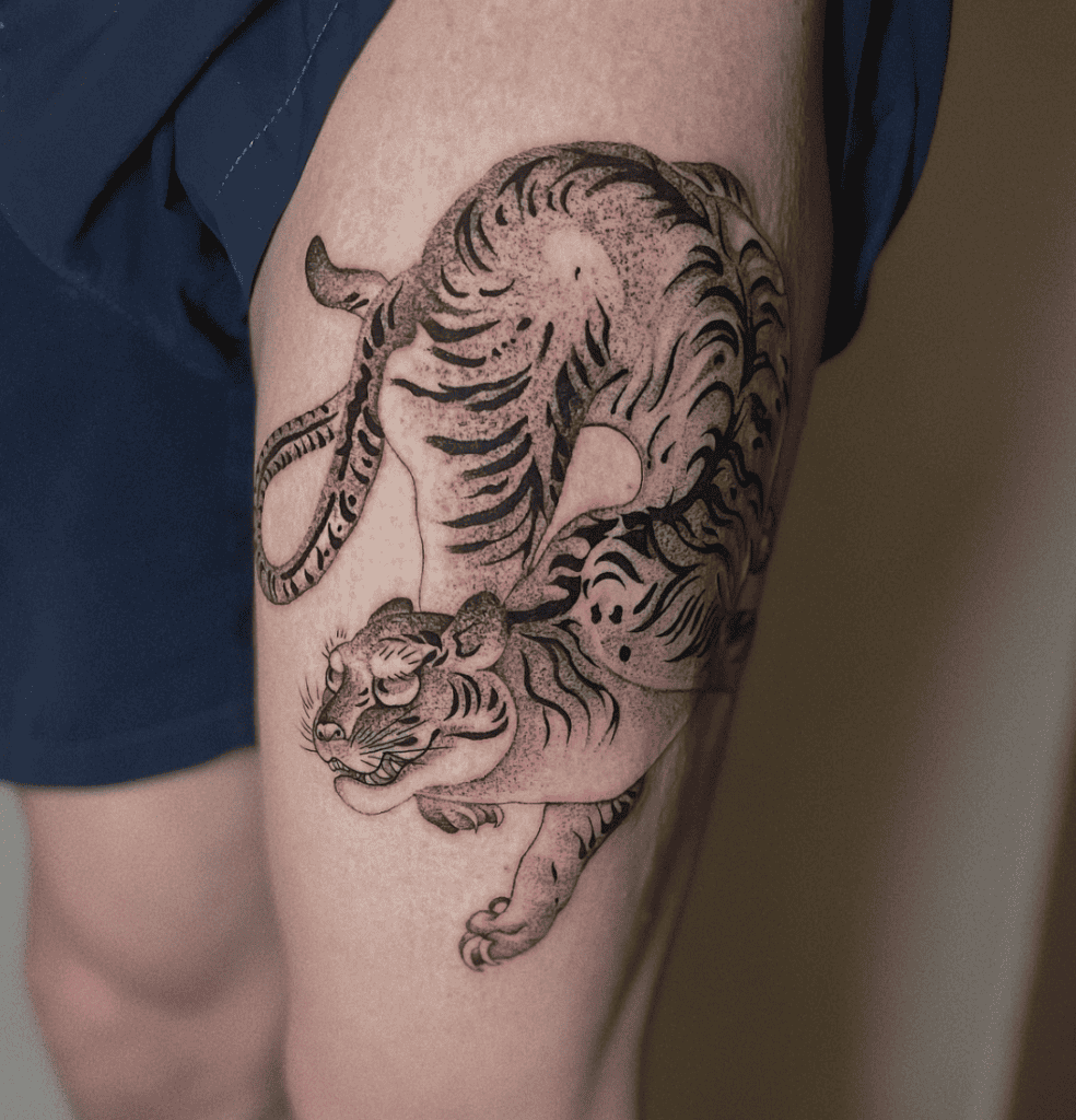 Malayan Tiger Tattoo