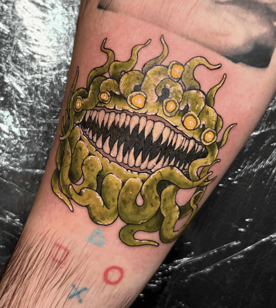 Malboro Chibi Final Fantasy Tattoo