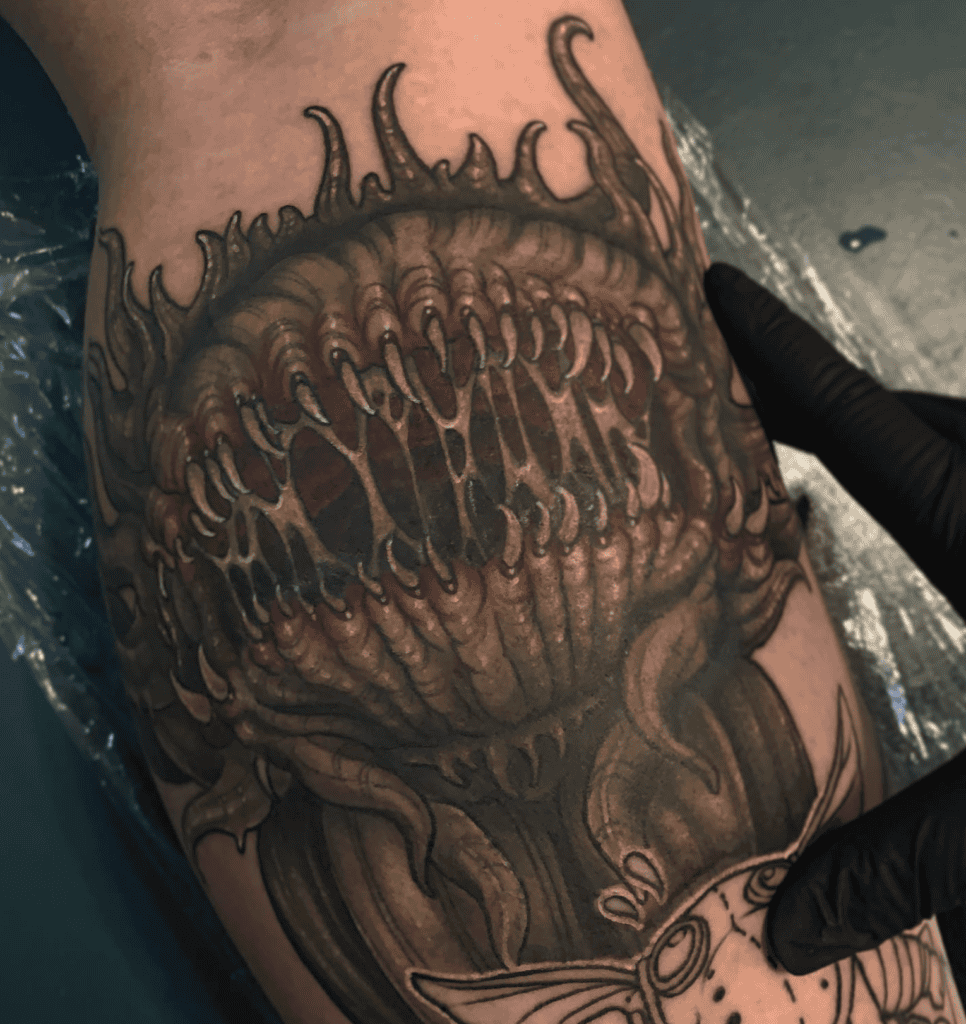 Malboro Teeth Final Fantasy Tattoo